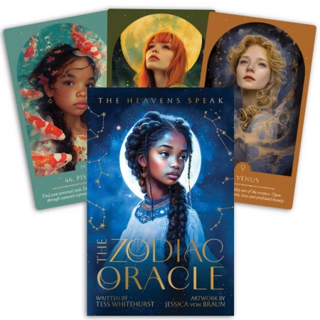 Zodiac Oracle kortos Blue Angel